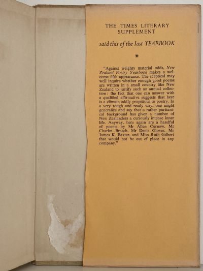 NEW ZEALAND POETRY YEARBOOK: Volume 6, 1956 - 1957