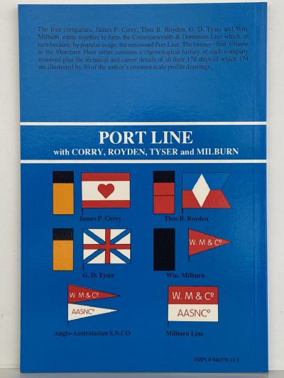 MERCHANT FLEETS: Port Line with Corry, Royden, Tyser and Milburn