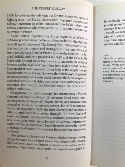 THE DESERT RAILWAY