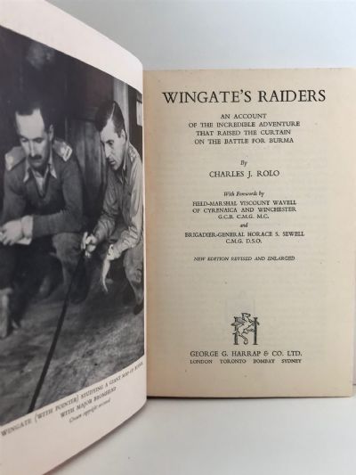 WINGATE'S RAIDERS: An account of the adventure that raised the curtain on the Battle for Burma
