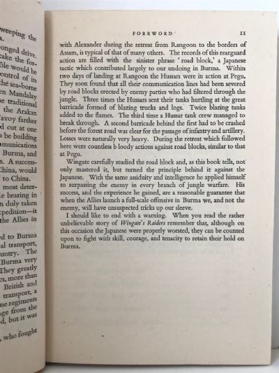 WINGATE'S RAIDERS: An account of the adventure that raised the curtain on the Battle for Burma
