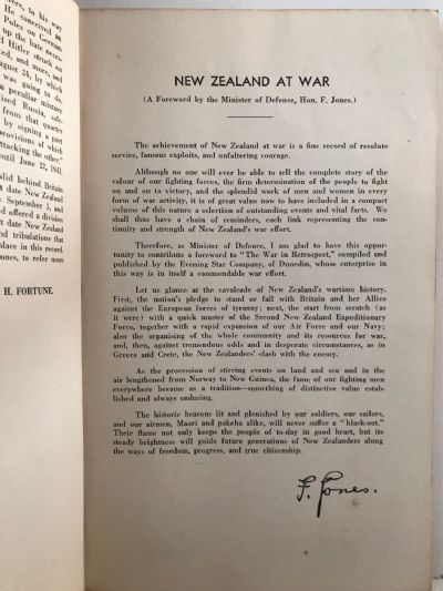 THE WAR IN RETROSPECT: A Day-To-Day Record of World War II