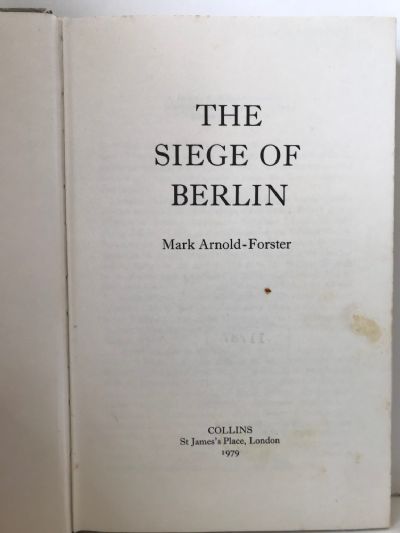 THE SIEGE OF BERLIN