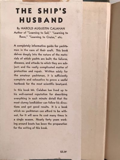 THE SHIP'S HUSBAND: A Guide to Yachtsmen in the care of their Craft