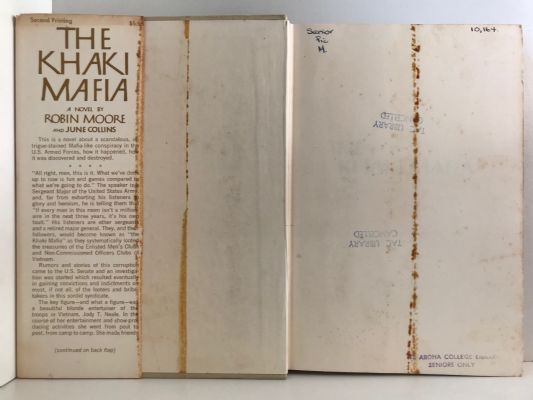 THE KHAKI MAFIA: A fact-based novel about corruption and scandal In the US Army
