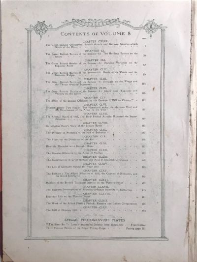 THE GREAT WAR: Volume 8 - The Standard History of the All-Europe Conflict