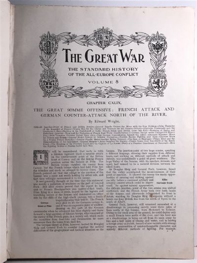 THE GREAT WAR: Volume 8 - The Standard History of the All-Europe Conflict