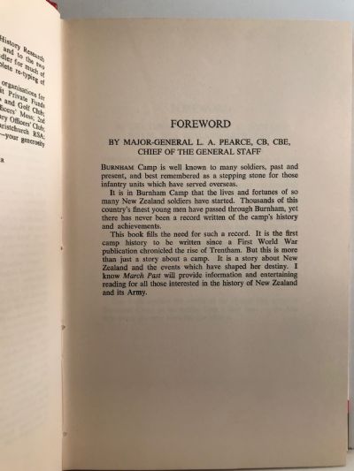 MARCH PAST: Review of the First Fifty Years of Burnham Camp