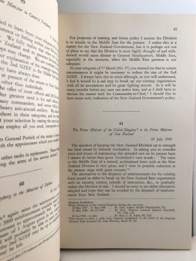 DOCUMENTS: Relating to New Zealand's Participation in Second World War 1951
