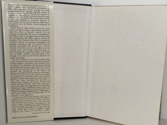 THE JOURNAL OF HENRY SEWELL 1853 - 7 Volume I