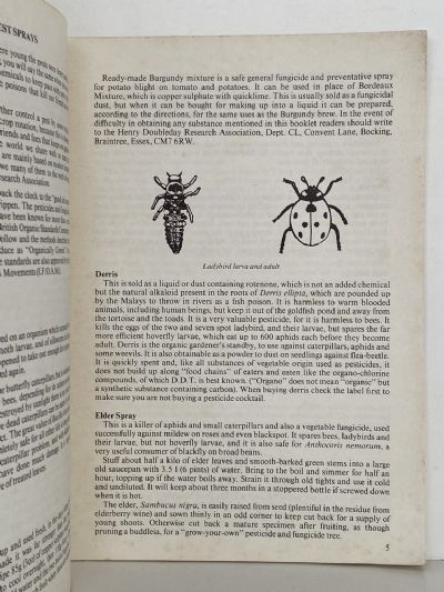 VEGETABLE PEST AND DISEASE CONTROL: The Organic Way
