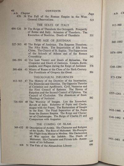 THE DECLINE AND FALL OF THE ROMAN EMPIRE: A One-Volume Abridgement