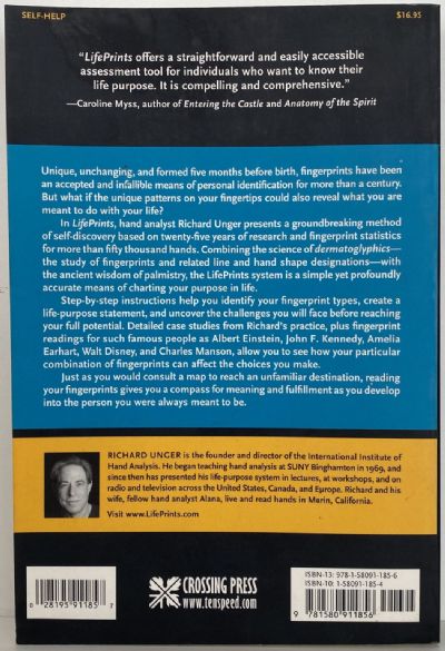 LIFEPRINTS: Deciphering Your Life Purpose from Your Fingerprints