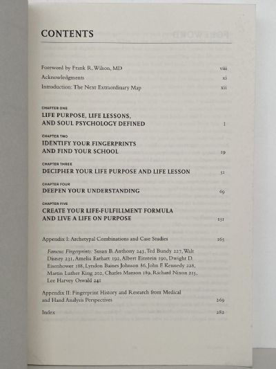 LIFEPRINTS: Deciphering Your Life Purpose from Your Fingerprints