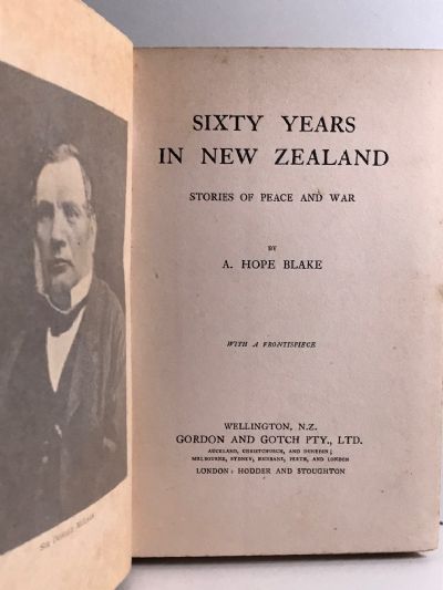 SIXTY YEARS IN NEW ZEALAND: Stories of Peace and War