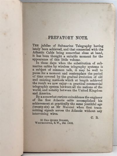 THE STORY OF THE ATLANTIC CABLE