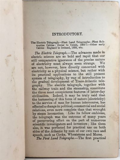 THE STORY OF THE ATLANTIC CABLE
