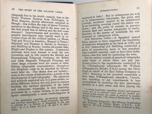 THE STORY OF THE ATLANTIC CABLE