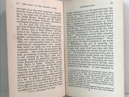 THE STORY OF THE ATLANTIC CABLE