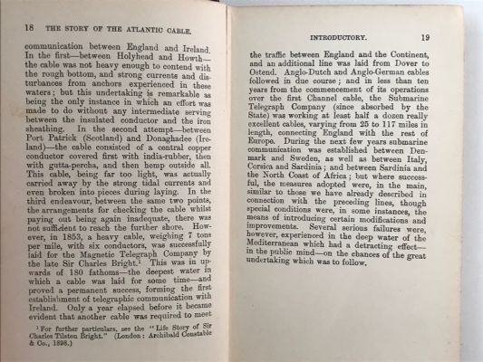 THE STORY OF THE ATLANTIC CABLE