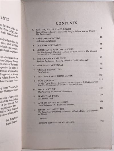 ELECTION 69: An Independent Survey of the New Zealand Political Scene
