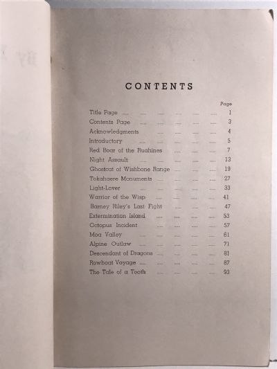 BY REEF AND RANGE: Weird Tales and Wildlife Stories of Maoriland