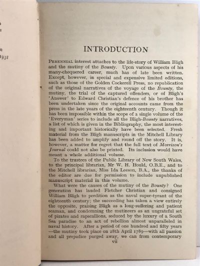 A BOOK OF THE BOUNTY