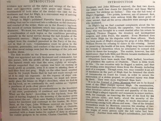 A BOOK OF THE BOUNTY