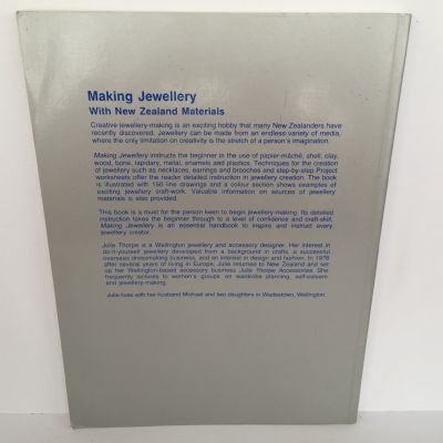 Making Jewellery with New Zealand Materials