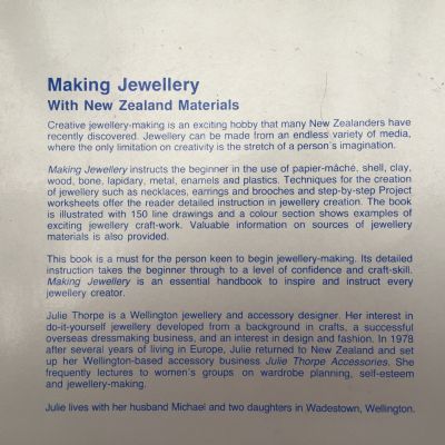 Making Jewellery with New Zealand Materials