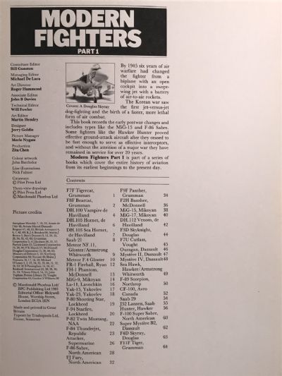 MODERN FIGHTERS Part 1+2: The Illustrated International Aircraft Guide