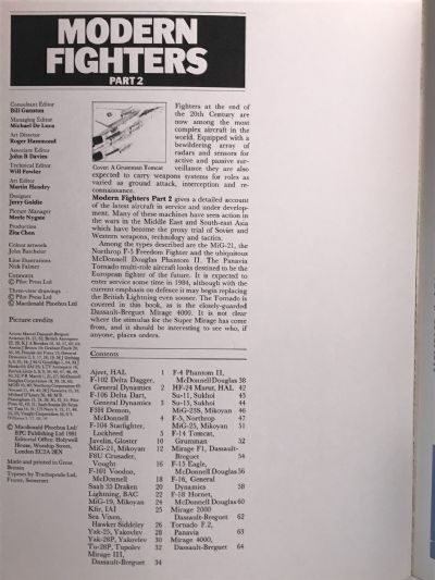 MODERN FIGHTERS Part 1+2: The Illustrated International Aircraft Guide
