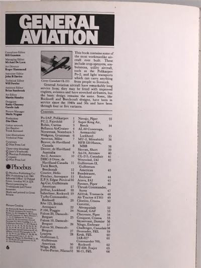 GENERAL AVIATION: The Illustrated International Aircraft Guide