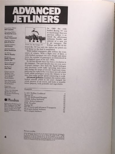 ADVANCED JETLINERS: The Illustrated International Aircraft Guide