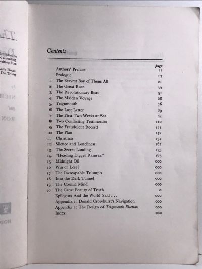 THE STRANGE VOYAGE OF DONALD CROWHURST