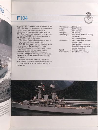 THE ROYAL NEW ZEALAND NAVY TODAY
