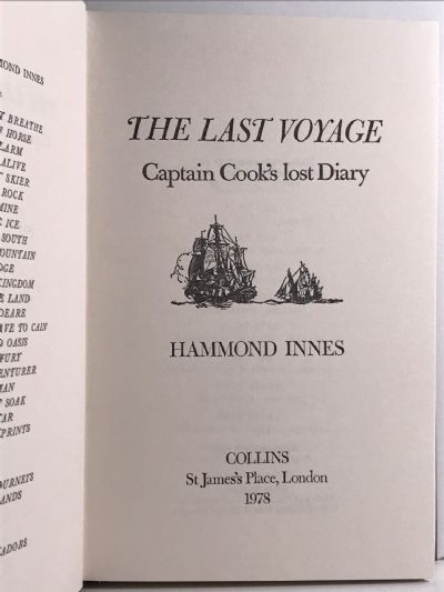 THE LAST VOYAGE: Captain Cook's Lost Diary