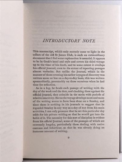 THE LAST VOYAGE: Captain Cook's Lost Diary