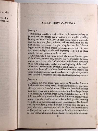 SHEPHERD'S CALENDAR
