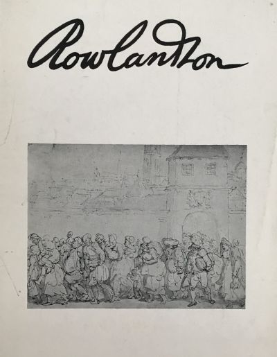 ROWLANDSON: A Collection of Drawings 