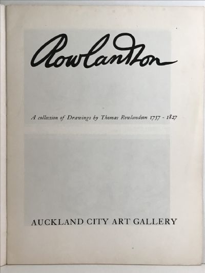 ROWLANDSON: A Collection of Drawings