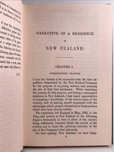 NARRATIVE OF A RESIDENCE IN VARIOUS PARTS OF NEW ZEALAND