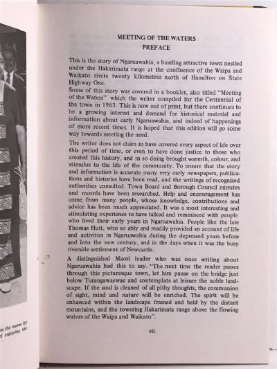 MEETING OF THE WATERS: The Story of Ngaruawahia
