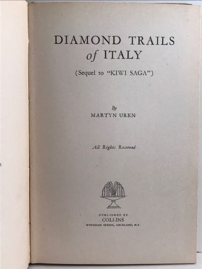 DIAMOND TRAILS OF ITALY