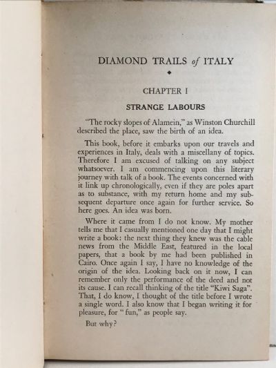 DIAMOND TRAILS OF ITALY