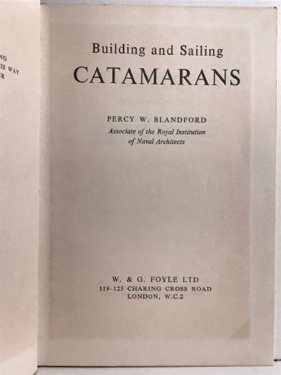 BUILDING AND SAILING CATAMARANS