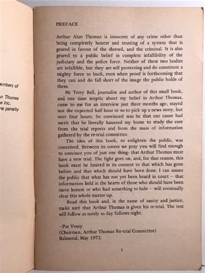 BITTER HILL: Arthur Thomas - The case for a retrial