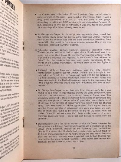 BITTER HILL: Arthur Thomas - The case for a retrial