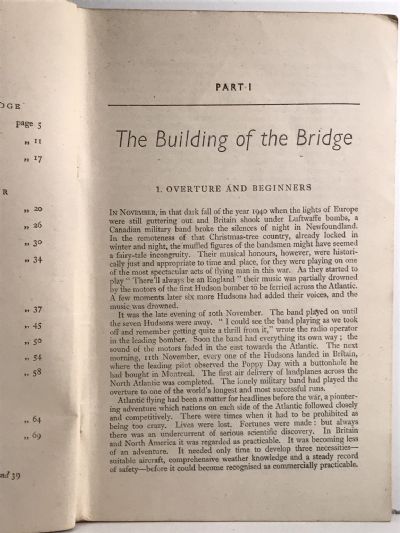 ATLANTIC BRIDGE: The Official Account of R.A.F. Transport Command's Ocean Ferry