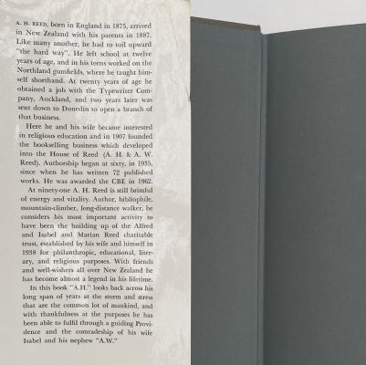 A. H. REED An Autobiography